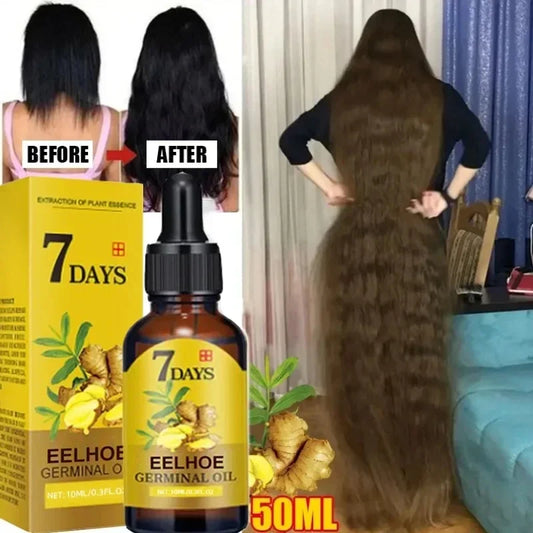 Fast Hair Growth Oil Ginger Growth Hair Treatment Anti Hair Loss Men ,women.